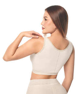 Post-operative bra with shaping girdle: Bust support &amp; tummy control (REF. C-031)