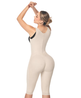 Beige Trusa Lycra Rodilla Broche Central (REF C-029  )