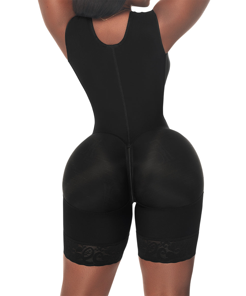 Faja colombiana con brasier Luxury Queen: High compression shapewear ( Ref. Lux - 293 / Lux - 093 )