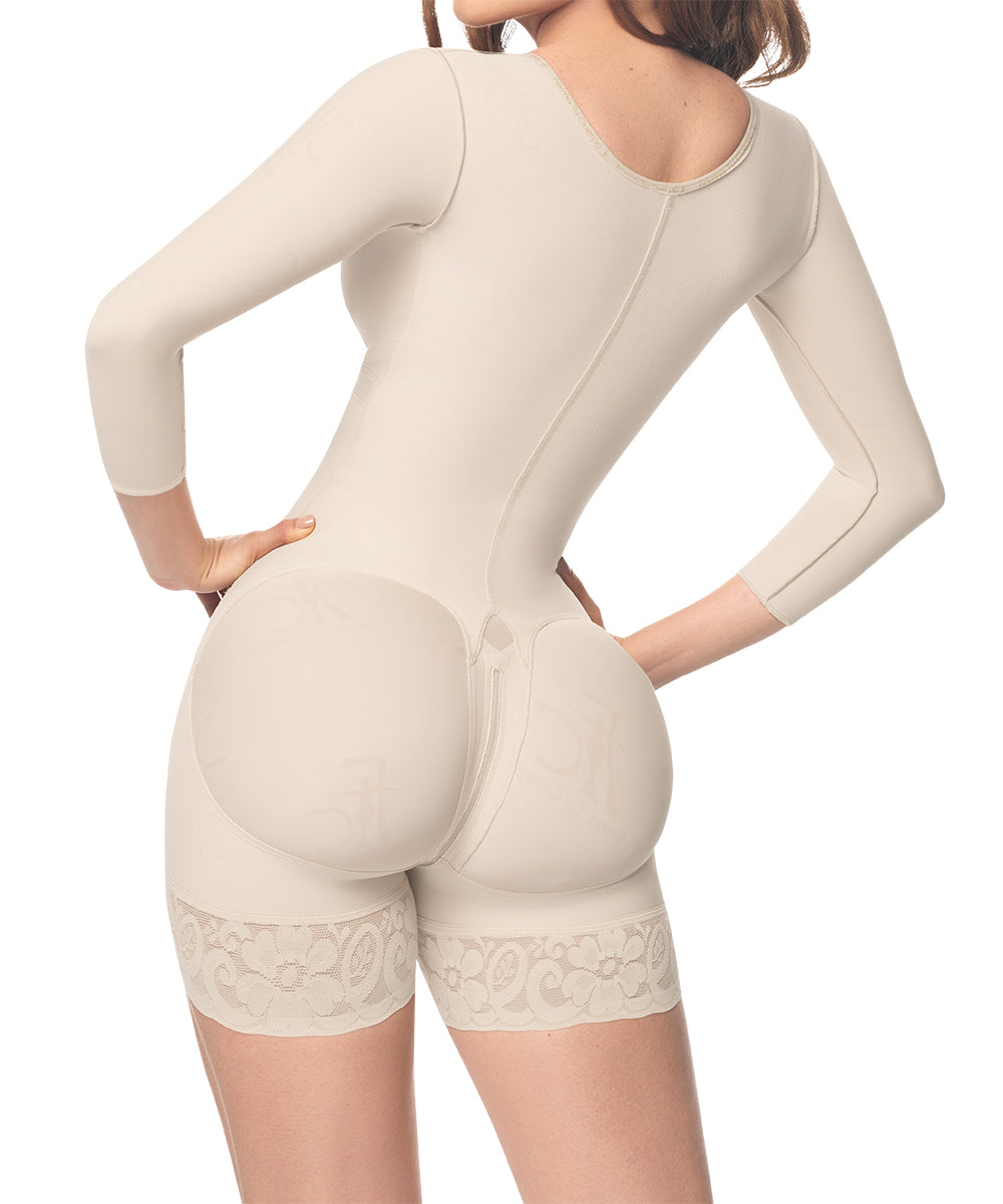 Faja Colombiana Waist Trainer & Recovery Shapewear con Bra ( Ref. O-093 )