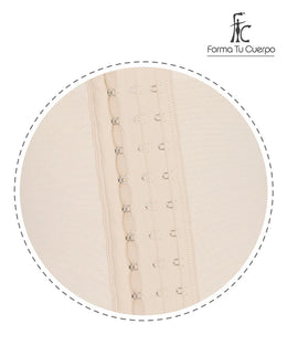 Faja Colombiana Waist Trainer & Recovery Shapewear con Bra ( Ref. O-093 )