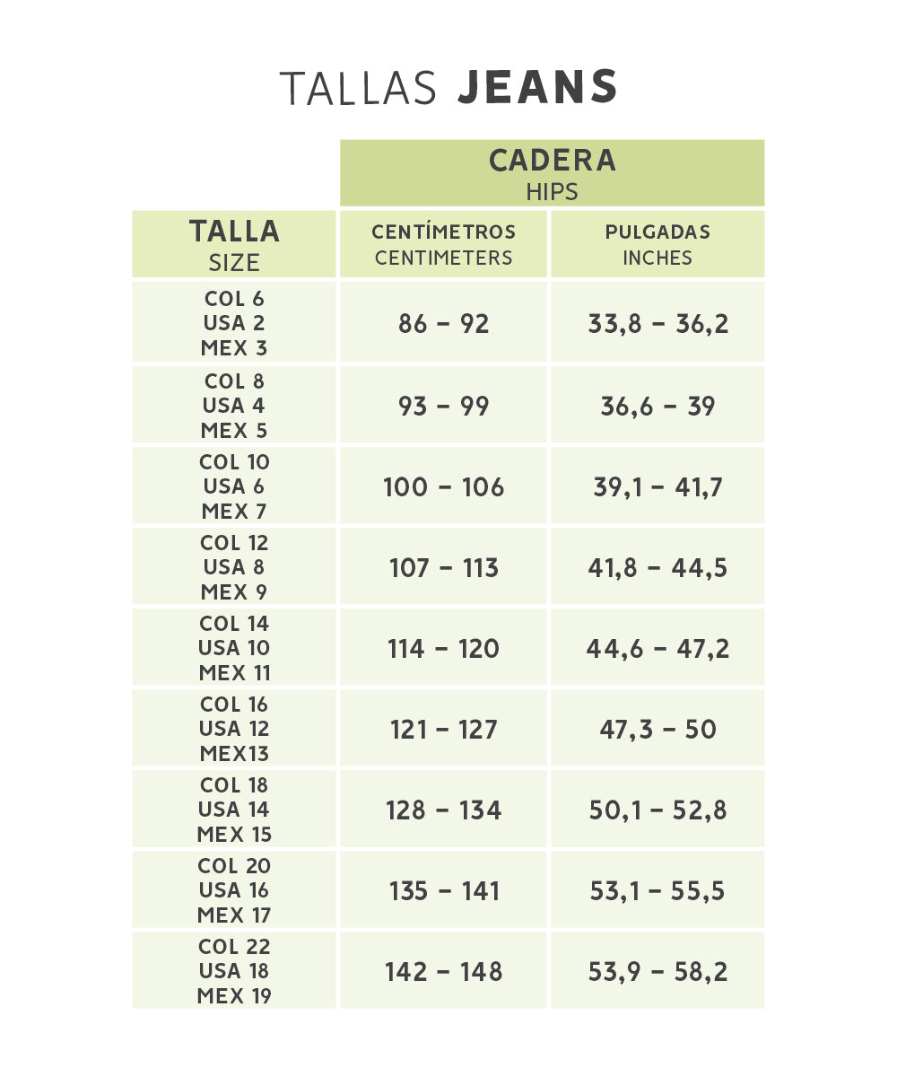 Colombian Butt-Lifting Jean - Selena (Ref. J-285)