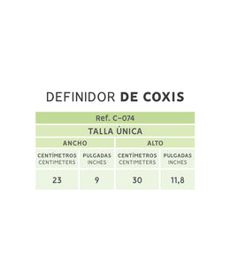 Postoperative coccyx definer (Ref. C-074)